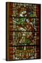 Window E1 Depicting the Virgin Mary-null-Stretched Canvas