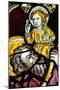 Window Ew Depicting St Christopher-null-Mounted Giclee Print