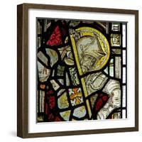 Window EW Depicting St George-null-Framed Giclee Print