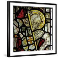 Window EW Depicting St George-null-Framed Giclee Print