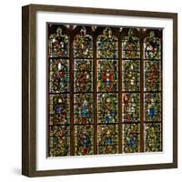 Window Ew Depicting the Tree of Jesse-null-Framed Giclee Print