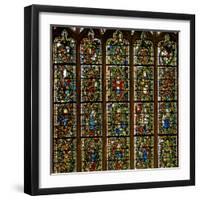 Window Ew Depicting the Tree of Jesse-null-Framed Giclee Print