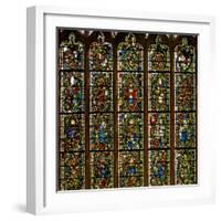 Window Ew Depicting the Tree of Jesse-null-Framed Giclee Print