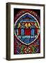 Window Ew Depicting Two Angels-null-Framed Giclee Print