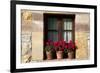 Window Flower Pots in Village of Santillana Del Mar, Cantabria, Spain-David R^ Frazier-Framed Photographic Print