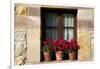 Window Flower Pots in Village of Santillana Del Mar, Cantabria, Spain-David R^ Frazier-Framed Photographic Print