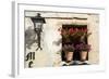 Window Flower Pots in Village of Santillana Del Mar, Cantabria, Spain-David R. Frazier-Framed Photographic Print