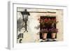 Window Flower Pots in Village of Santillana Del Mar, Cantabria, Spain-David R. Frazier-Framed Photographic Print