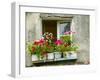 Window in Old Town, Istria, Croatia-Russell Young-Framed Photographic Print