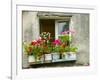 Window in Old Town, Istria, Croatia-Russell Young-Framed Photographic Print