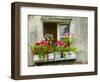 Window in Old Town, Istria, Croatia-Russell Young-Framed Photographic Print