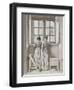 Window in the Artist's Studio, 1852-Christoffer-wilhelm Eckersberg-Framed Giclee Print