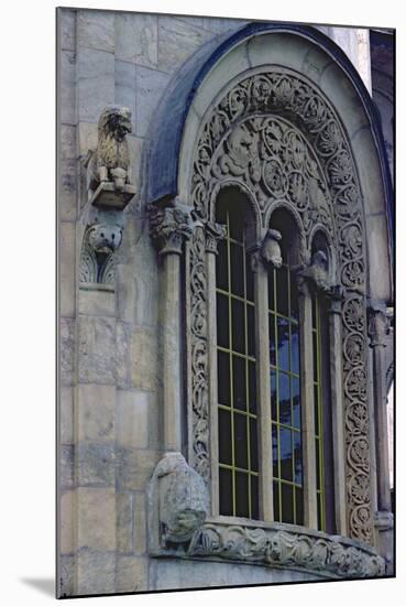 Window in the Main Apse of the Church, Built 1327-35-null-Mounted Giclee Print