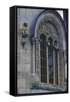 Window in the Main Apse of the Church, Built 1327-35-null-Framed Stretched Canvas