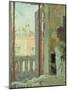 Window in Venice-Bernard Dunstan-Mounted Giclee Print