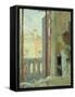 Window in Venice-Bernard Dunstan-Framed Stretched Canvas