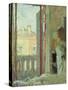 Window in Venice-Bernard Dunstan-Stretched Canvas