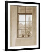 Window Looking over the Park, 1810-1811-Caspar David Friedrich-Framed Giclee Print