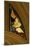 Window N1 Depicting a Musician Angel with Bagpipes-null-Mounted Giclee Print