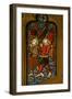 Window N1 Depicting Musician Angels with Pipes-null-Framed Giclee Print