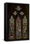 Window N2 Depicting St Blaise, St George and a Pope-null-Framed Stretched Canvas