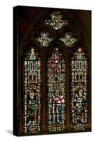 Window N2 Depicting St Blaise, St George and a Pope-null-Stretched Canvas