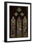 Window N2 Depicting St Blaise, St George and a Pope-null-Framed Giclee Print