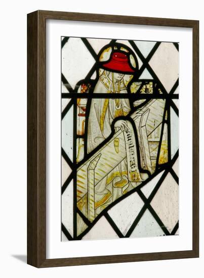 Window N3 Depicting St Jerome-null-Framed Giclee Print