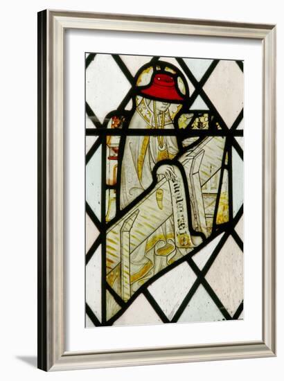 Window N3 Depicting St Jerome-null-Framed Giclee Print