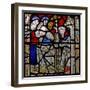 Window N4 Depicting the Works of Mercy: Giving Shelter to the Homeless-null-Framed Giclee Print