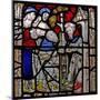 Window N4 Depicting the Works of Mercy: Giving Shelter to the Homeless-null-Mounted Giclee Print