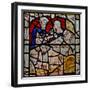 Window N4 Depicting the Works of Mercy: Visiting the Sick-null-Framed Giclee Print