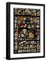 Window Nw Depicting St Martin Has a Vision of Christ-null-Framed Giclee Print