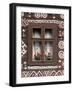 Window of Wooden Built Cottage, Cichany, Central Slovakia-Walter Bibikow-Framed Photographic Print