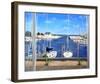 Window on Deon Harbor-Carol Saxe-Framed Art Print