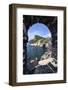 Window Overlooking Byrons Grotto from the Church of St. Peter in Porto Venere-Mark Sunderland-Framed Photographic Print