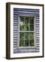 Window reflection, Mingus Mill in Great Smoky Mountains, Cherokee, North Carolina-Anna Miller-Framed Photographic Print