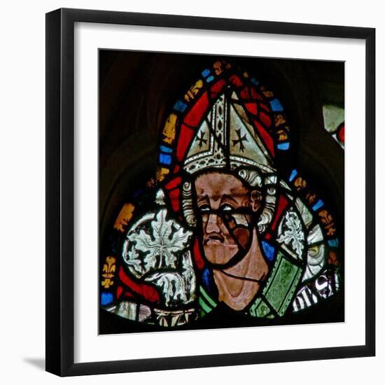 Window S-2 Depicting St Wulfstan-null-Framed Giclee Print