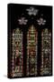 Window S3 Depicting St Brice, St Ambrose and St Wulstan-null-Stretched Canvas
