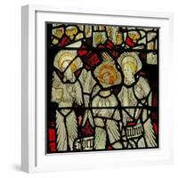 Window S3 Depicting the Angelic Hierarchy: Cherubim-null-Framed Giclee Print