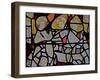 Window S3 Depicting the Angelic Hierarchy: Powers-null-Framed Giclee Print