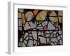 Window S3 Depicting the Angelic Hierarchy: Powers-null-Framed Giclee Print