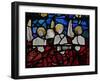 Window S3 Depicting the Angelic Hierarchy: Seraphim-null-Framed Giclee Print