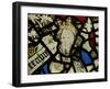 Window S4 Depicting a King on the Tree of Jesse-null-Framed Giclee Print