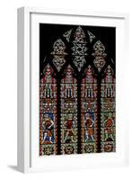 Window S4 Depicting De Clare Knights and William Lord De La Zouche-null-Framed Giclee Print