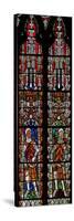Window S4 Depicting Knights and Canopies-null-Stretched Canvas