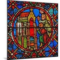 Window S4 Depicting St Agatha's Tomb with Pilgrims from Far and Wide-null-Mounted Giclee Print