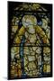 Window S4 Depicting the Virgin Mary, Fragmentary But Fine Details-null-Mounted Giclee Print