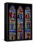 Window S5 Depicting the Angelic Hierarchy-null-Framed Stretched Canvas