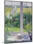 Window Seat and Lily, 1991-Timothy Easton-Mounted Giclee Print